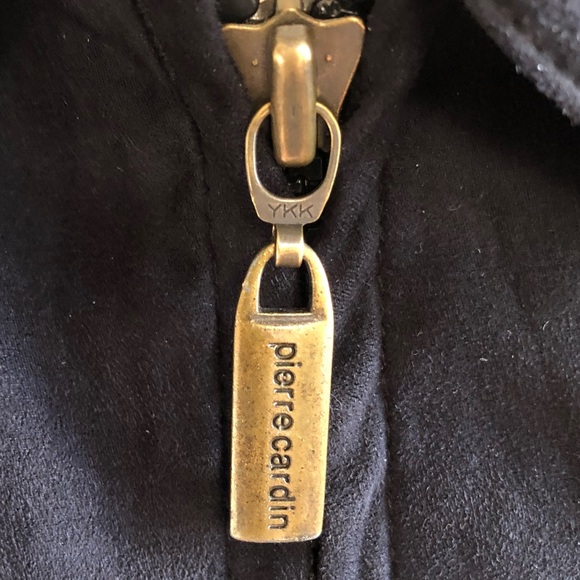 Pierre Cardin Velvet Touch Zip Front Jacket - Picture 4 of 8